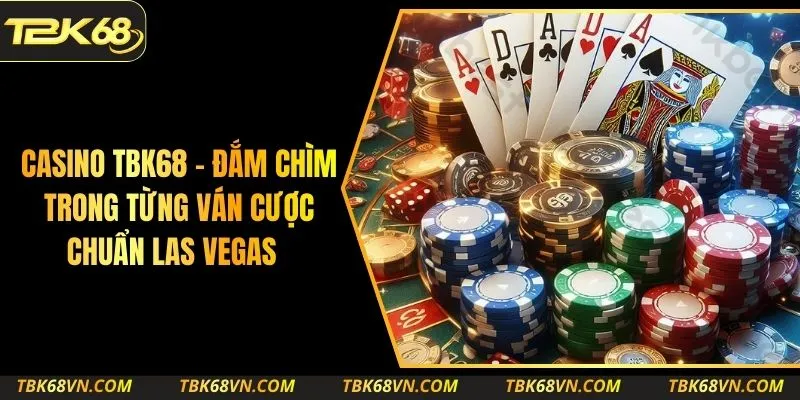 Casino TBK68 – Đắm Chìm Trong Từng Ván Cược Chuẩn Las Vegas  