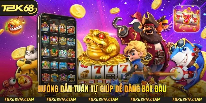 Hướng dẫn tuần tự giúp dễ dàng bắt đầu