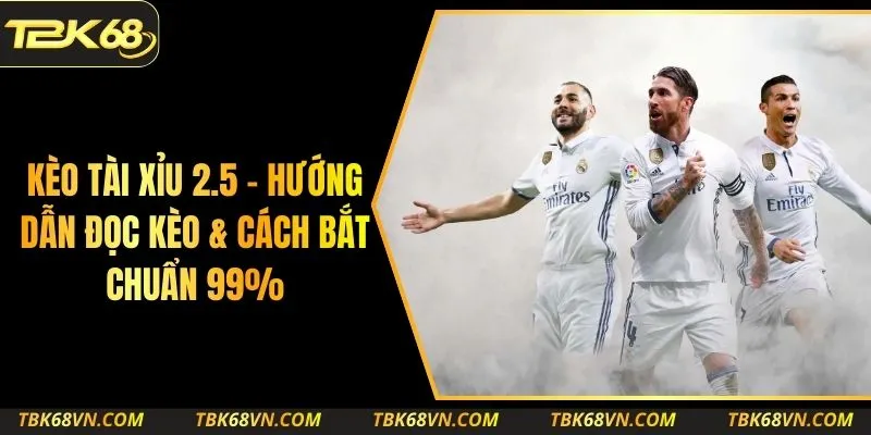 Kèo Tài Xỉu 2.5 - Hướng Dẫn Đọc Kèo & Cách Bắt Chuẩn 99%