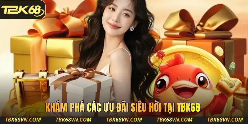 Khám phá các ưu đãi siêu hời tại TBK68