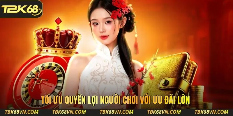 Tối ưu quyền lợi người chơi với ưu đãi lớn
