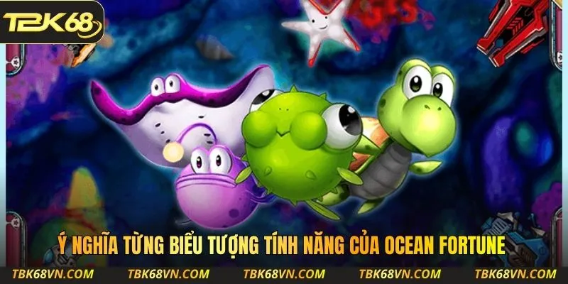 Ý nghĩa từng biểu tượng tính năng của Ocean Fortune